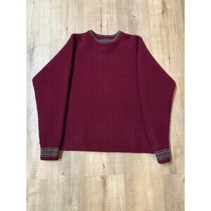 Men's L Vintage Abercrombie & Fitch Sweater Lambswool Academia Sweater Old Money